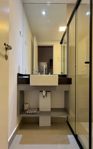 Studio à venda com 24m², 0 quarto e sem vaga Studio à venda com 24m², 0 quarto e sem vagaBanheiro