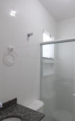 Casa de condomínio à venda com 70m², 2 quartos e 1 vagaBanheiro social
