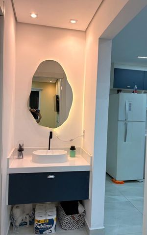 Apartamento à venda com 38m², 2 quartos e sem vaga Apartamento à venda com 38m², 2 quartos e sem vagaBanheiro