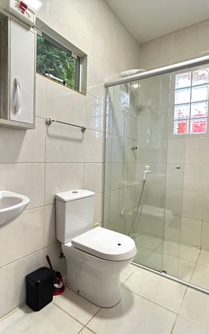Casa para alugar com 145m², 3 quartos e 2 vagas Casa para alugar com 145m², 3 quartos e 2 vagasBanheiro