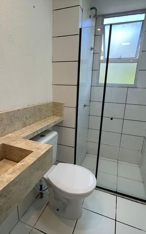 Apartamento para alugar com 43m², 2 quartos e 1 vaga Apartamento para alugar com 43m², 2 quartos e 1 vagaBanheiro