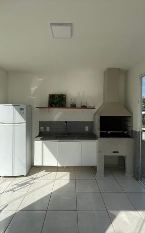 Apartamento para alugar com 43m², 2 quartos e 1 vaga Apartamento para alugar com 43m², 2 quartos e 1 vagaÁrea comum - Churrasqueira