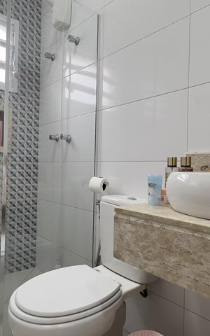 Casa à venda com 170m², 3 quartos e 4 vagas Casa à venda com 170m², 3 quartos e 4 vagasBanheiro da Suíte 3