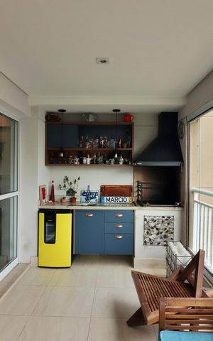 Apartamento para alugar com 96m², 3 quartos e 2 vagasVaranda gourmet