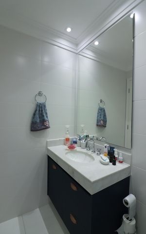 Apartamento para alugar com 96m², 3 quartos e 2 vagasBanheiro Social