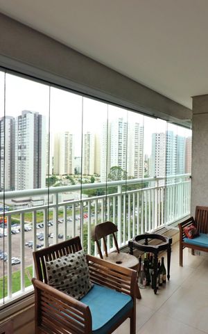Apartamento para alugar com 96m², 3 quartos e 2 vagasVaranda gourmet