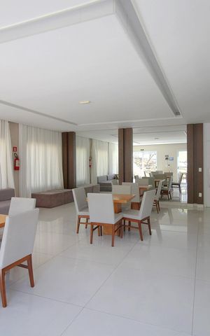 Apartamento à venda com 77m², 3 quartos e 1 vagaÁrea comum - Salão de festas