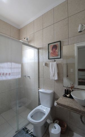 Casa à venda com 525m², 6 quartos e 5 vagasCasa 2 | Banheiro da Suite 2