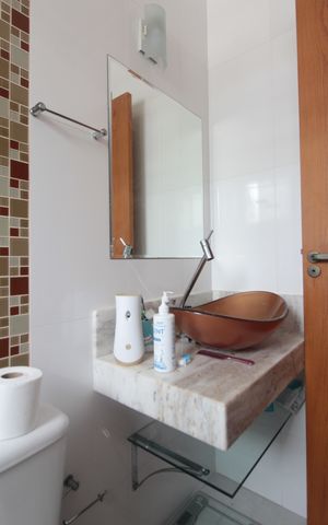 Casa à venda com 525m², 6 quartos e 5 vagasCasa 1 | Banheiro da Suite 2