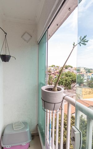 Apartamento à venda com 50m², 2 quartos e 1 vaga Apartamento à venda com 50m², 2 quartos e 1 vagaVaranda