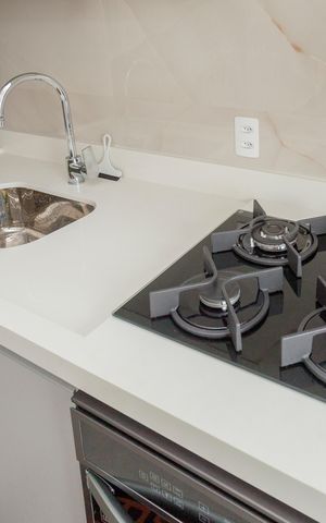 Apartamento à venda com 46m², 2 quartos e 1 vagaCozinha