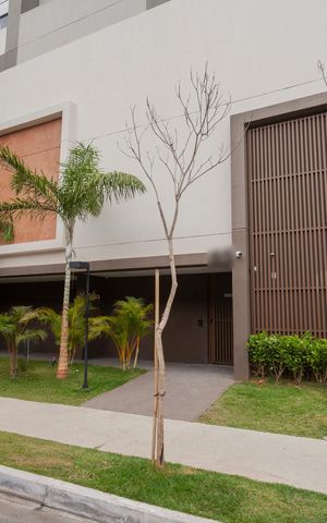 Apartamento à venda com 46m², 2 quartos e 1 vagaFachada e portaria