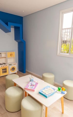 Apartamento à venda com 46m², 2 quartos e 1 vagaBrinquedoteca
