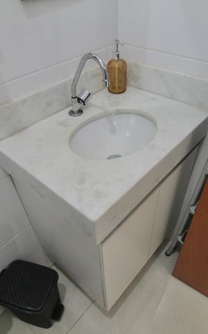 Apartamento à venda com 90m², 2 quartos e 1 vagaBanheiro Social