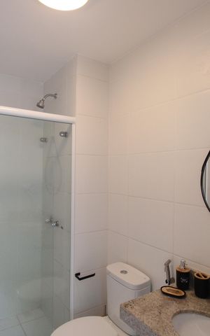 Apartamento à venda com 77m², 2 quartos e 1 vagaBanheiro da suíte 2