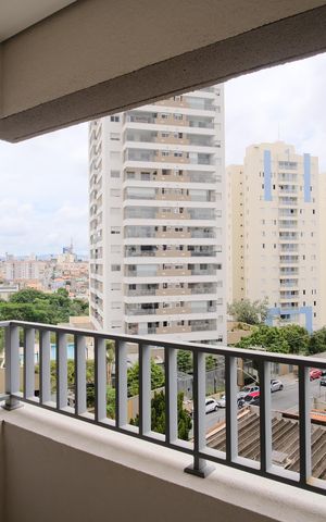 Studio à venda com 37m², 1 quarto e sem vagaVaranda