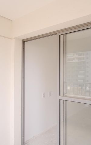 Studio à venda com 37m², 1 quarto e sem vagaVaranda