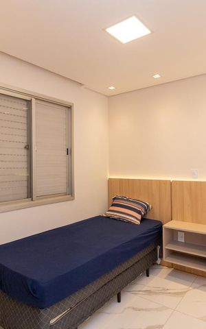 Apartamento à venda com 55m², 2 quartos e 1 vagaQuarto 2