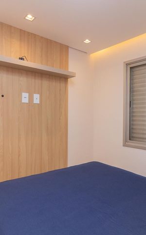 Apartamento à venda com 55m², 2 quartos e 1 vagaQuarto 1