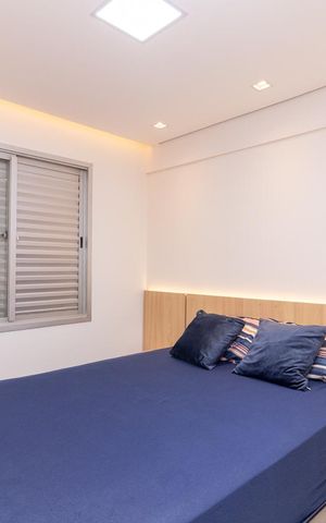 Apartamento à venda com 55m², 2 quartos e 1 vagaQuarto 1