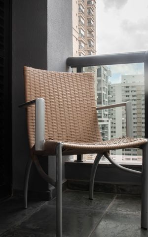 Apartamento à venda com 167m², 3 quartos e 2 vagasVaranda do Quarto 2