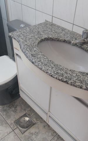 Apartamento para alugar com 60m², 3 quartos e 1 vagaBanheiro da Suite