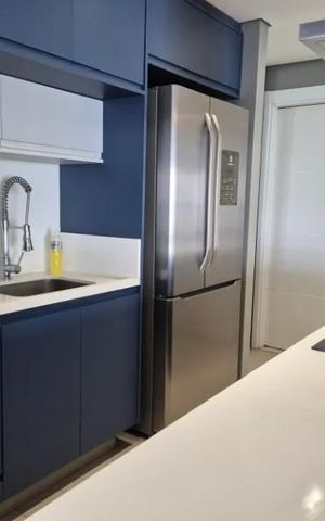 Apartamento para alugar com 95m², 1 quarto e 2 vagas