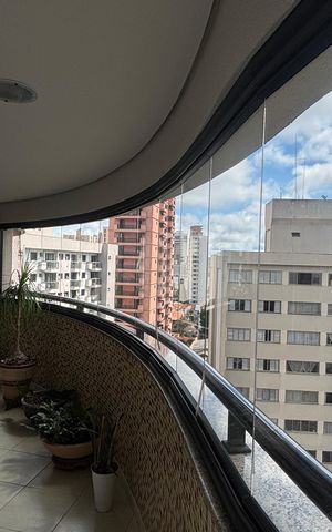 Apartamento à venda com 141m², 3 quartos e 3 vagasSala - Sala de Jantar Varanda