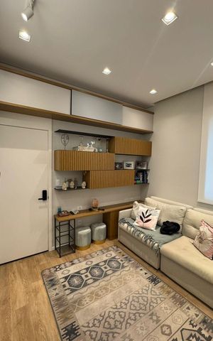 Apartamento para alugar com 30m², 1 quarto e 1 vaga Apartamento para alugar com 30m², 1 quarto e 1 vagaSala
