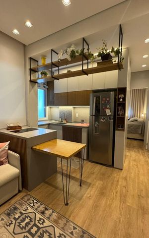 Apartamento para alugar com 30m², 1 quarto e 1 vaga Apartamento para alugar com 30m², 1 quarto e 1 vagaCozinha