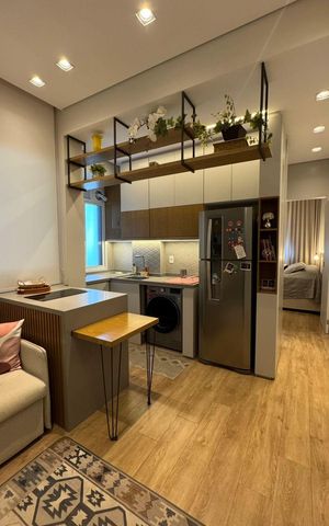 Apartamento para alugar com 30m², 1 quarto e 1 vaga Apartamento para alugar com 30m², 1 quarto e 1 vagaCozinha