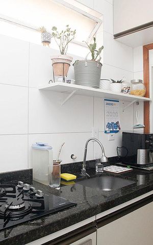 Apartamento à venda com 36m², 1 quarto e sem vagaCozinha