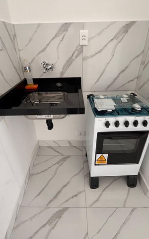 Apartamento para alugar com 42m², 1 quarto e 1 vaga Apartamento para alugar com 42m², 1 quarto e 1 vagaSala/Cozinha