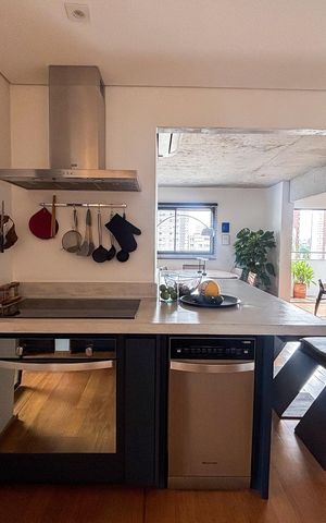 Apartamento à venda com 85m², 1 quarto e 2 vagas