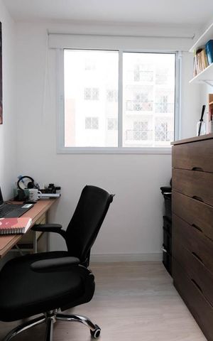 Apartamento à venda com 34m², 2 quartos e sem vagaQuarto 1