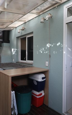 Casa de condomínio à venda com 150m², 3 quartos e 2 vagasEspaço Gourmet