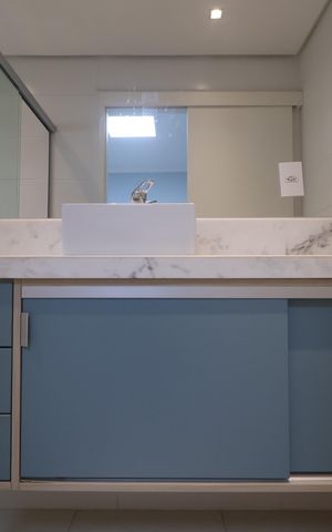 Casa de condomínio à venda com 150m², 3 quartos e 2 vagasBanheiro suíte 1
