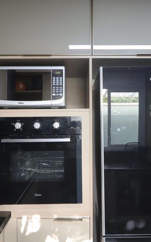 Casa de condomínio à venda com 150m², 3 quartos e 2 vagasCozinha - Armários