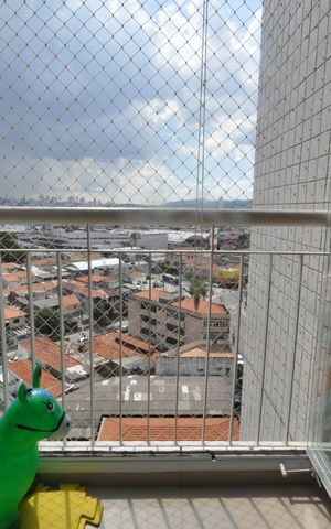 Apartamento à venda com 52m², 2 quartos e 1 vagaSacada da Sala