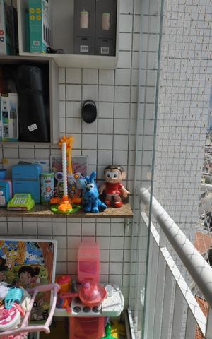 Apartamento à venda com 52m², 2 quartos e 1 vagaSacada da Sala