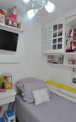Apartamento à venda com 52m², 2 quartos e 1 vagaQuarto 2