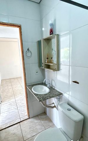 Casa para alugar com 35m², 1 quarto e 1 vaga Casa para alugar com 35m², 1 quarto e 1 vagaBanheiro