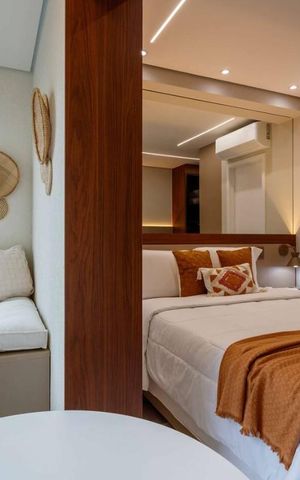 Apartamento para alugar com 26m², 1 quarto e sem vaga Apartamento para alugar com 26m², 1 quarto e sem vagaSala/Quarto