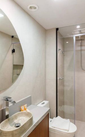 Apartamento para alugar com 26m², 1 quarto e sem vaga Apartamento para alugar com 26m², 1 quarto e sem vagaBanheiro