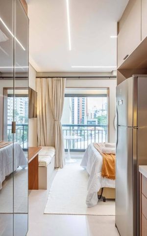 Apartamento para alugar com 26m², 1 quarto e sem vaga Apartamento para alugar com 26m², 1 quarto e sem vagaCozinha