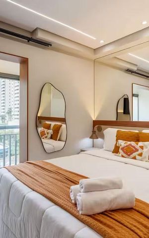 Apartamento para alugar com 26m², 1 quarto e sem vaga Apartamento para alugar com 26m², 1 quarto e sem vagaSala/Quarto