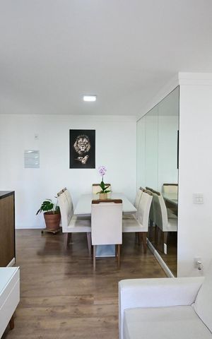 Apartamento à venda com 76m², 3 quartos e 2 vagasSala