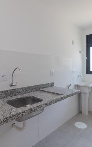Apartamento à venda com 30m², 1 quarto e sem vagaCozinha e Área de Serviço