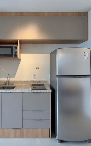 Apartamento à venda com 25m², 1 quarto e sem vaga Apartamento à venda com 25m², 1 quarto e sem vagaCozinha