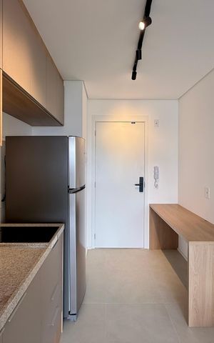 Apartamento à venda com 25m², 1 quarto e sem vaga Apartamento à venda com 25m², 1 quarto e sem vagaCozinha